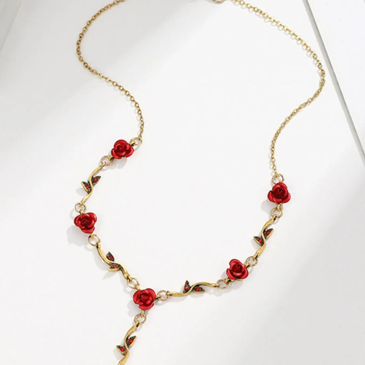 3 Piece Vintage Rose Vine Flower Jewelry Set, Adjustable, Lightweight, Perfect for Daily Wear, Gifts, Special Occasions
