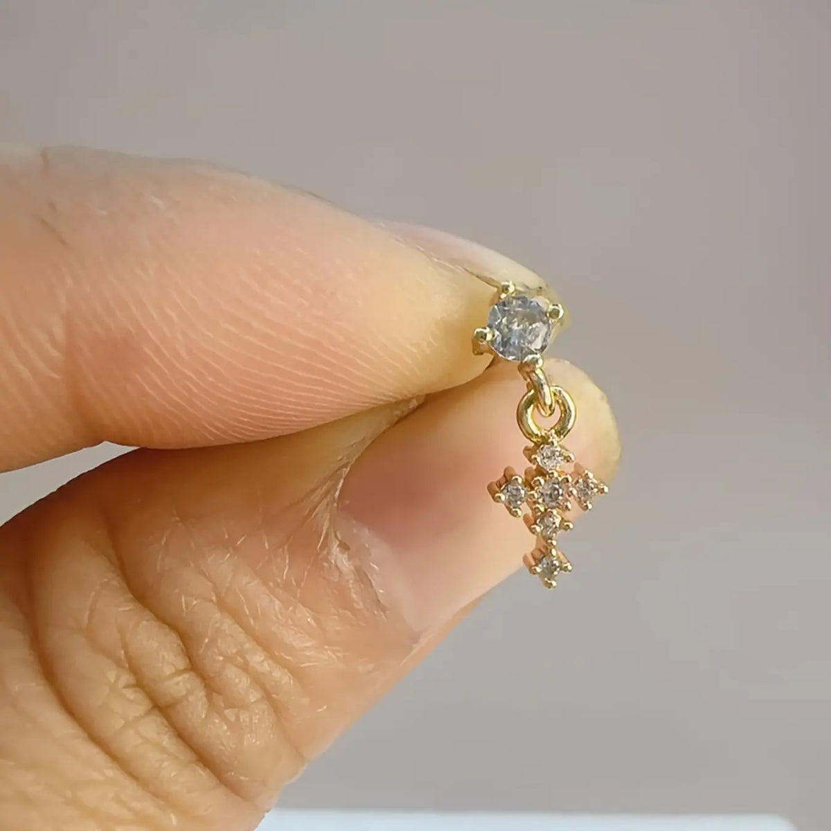 Women's Geometric Stainless Steel Nose Ring Jewelry, Body Jewelry, Daily Wear & Gift Suitable, Cute Design, All Season Accessory, Nose Piercing Jewelry, Body Jewellery