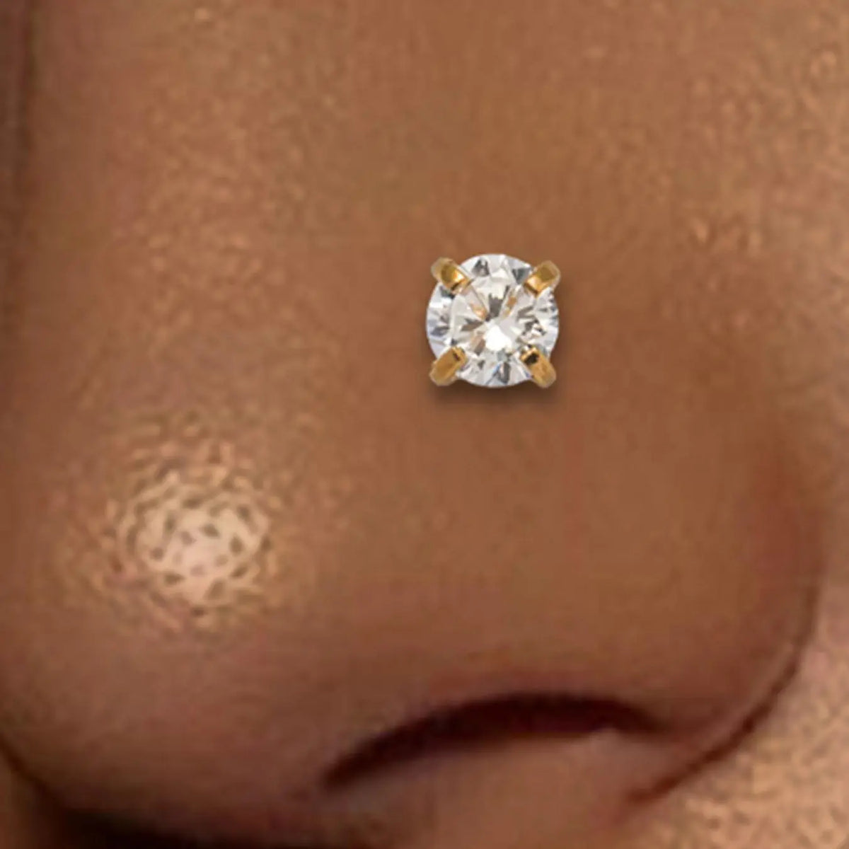 L Shaped Nose Studs, Nose Piercing Jewelry for Women & Men, Chic Body Jewelry, Stainless Steel Body Jewelry for Parties and Daily Wear, Rhinestone Nose Studs, Body Jewellery