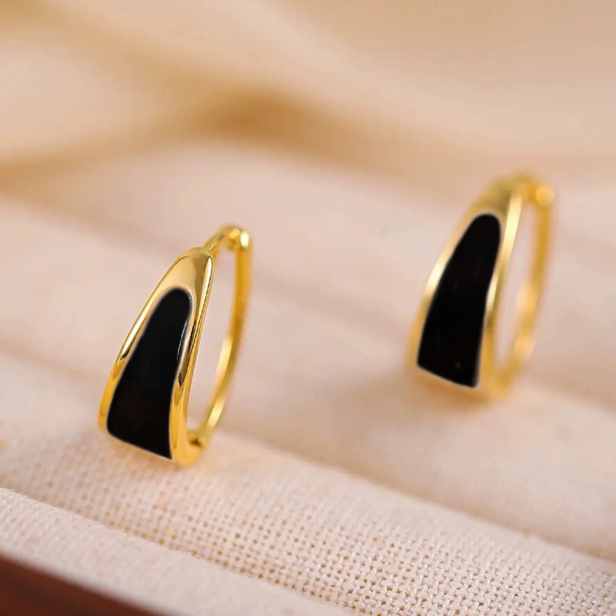 Women's Elegant Hoop Earrings, Minimalist Earrings, Fashionable Earrings, Simple Geometric Fashion Design, Perfect for Daily Wear & Parties, All-Season Accessory, Fashionable Jewelry Accessories, Circular Hoop Earrings