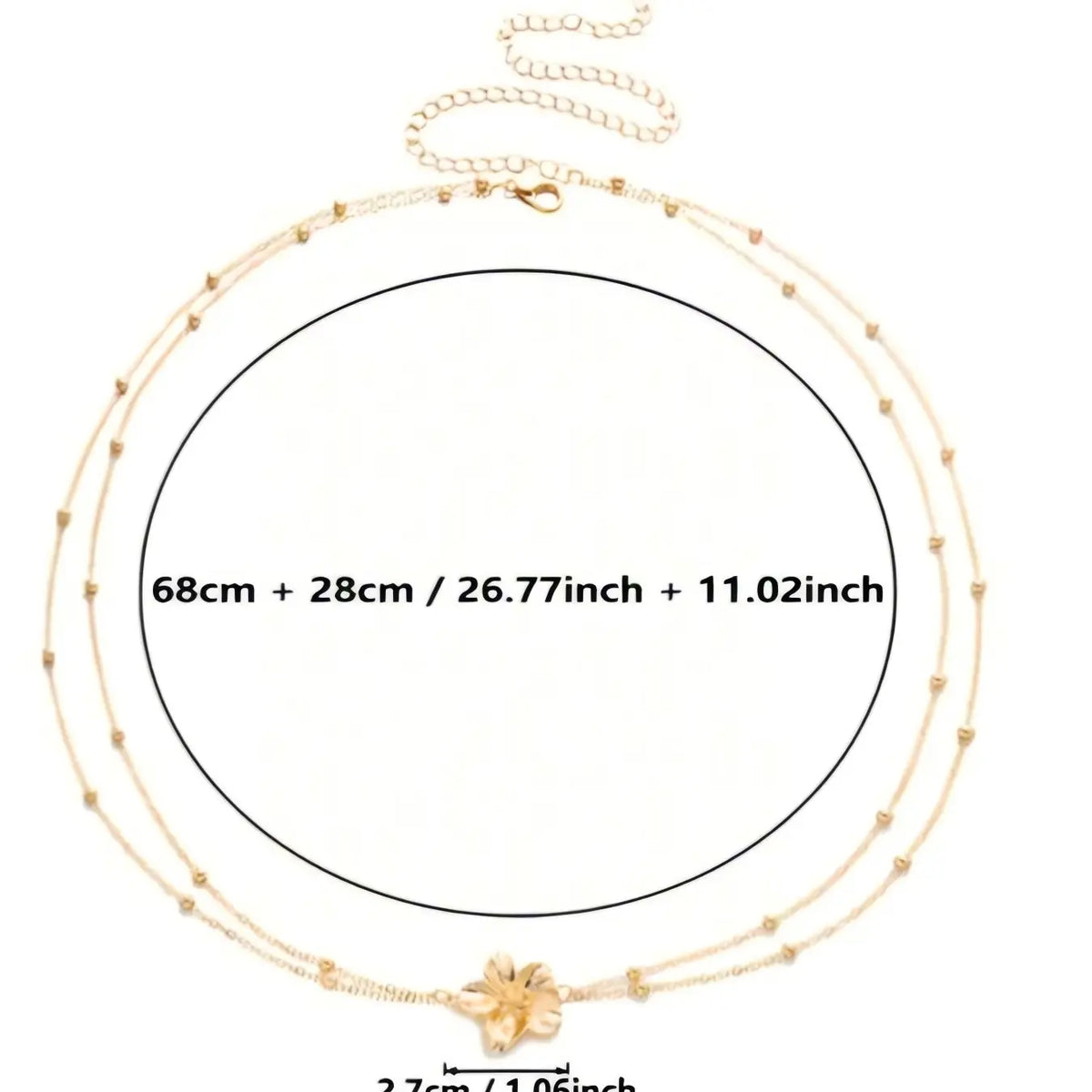 1pc Fashionable Sexy Bohemian Style Waist Chain Body Jewelry, Adjustable Double-Layer Floral Pendant Belly Chain & Beaded/Chain Star, Suitable For Daily Wear, Party, Dance, Beach, Bikini Body Jewelry Accessory, Chic Body Jewelry