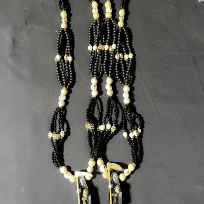 Santamuerte Necklace & Bracelet Set, Curated Conssecrated Santa Muerte Accessories Set - Model 1