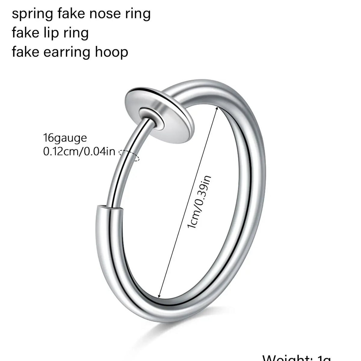 Simple Stainless Steel No Piercing Earring Ear Studs, Non Pierced Earrings, 2 Pairs Fashionable Earrings Set for Women & Men for Party, Daily Clothing Decor, Trendy All-match & Exquisite Jewelry for Birthday Gift