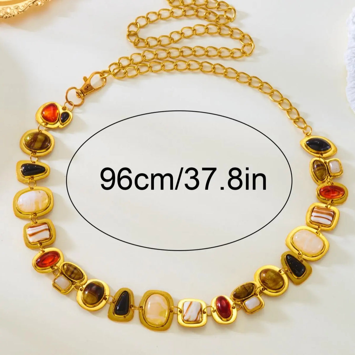 Vintage Style Body Chain, Belly Chain, Fashionable Body Jewelry for Women & Girls, Trendy All-Match & Exquisite Jewelry for Birthday Gift, Chic Waistbeads