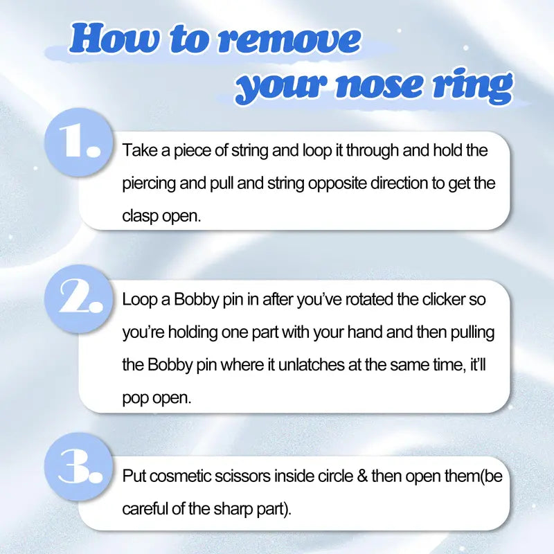OUFER 20G Hinged Segment Nose Ring, 316L Stainless Steel CZ Double Hoop Nose Piercing for Daily Wear, Non Tarnish Noserings for Women