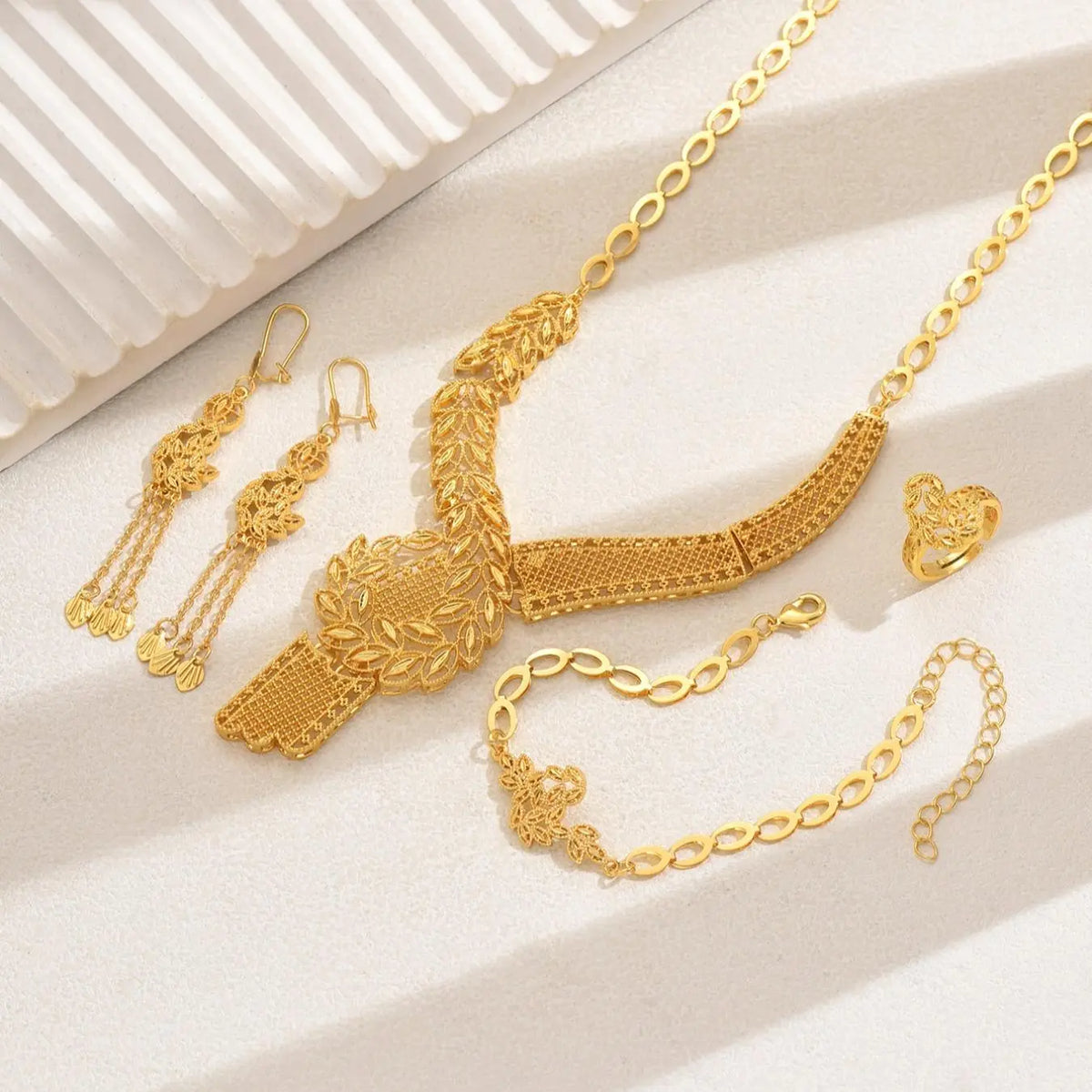 Women's Elegant Jewelry Set, Fashion Jewelry for Party, Daily Clothing Decor, Trendy All-match & Exquisite Jewelry for Birthday Gift, Jewellery Gift Set, Fashionable Jewelry Set