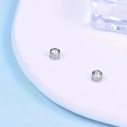 Unisex Fake Nose Ring Earrings, Sparkling Rhinestone Design, Clip-On Style, Easy to Wear, Perfect for Cosplay & Daily Use, Nose Ring Jewelry, Faux Nose Ring