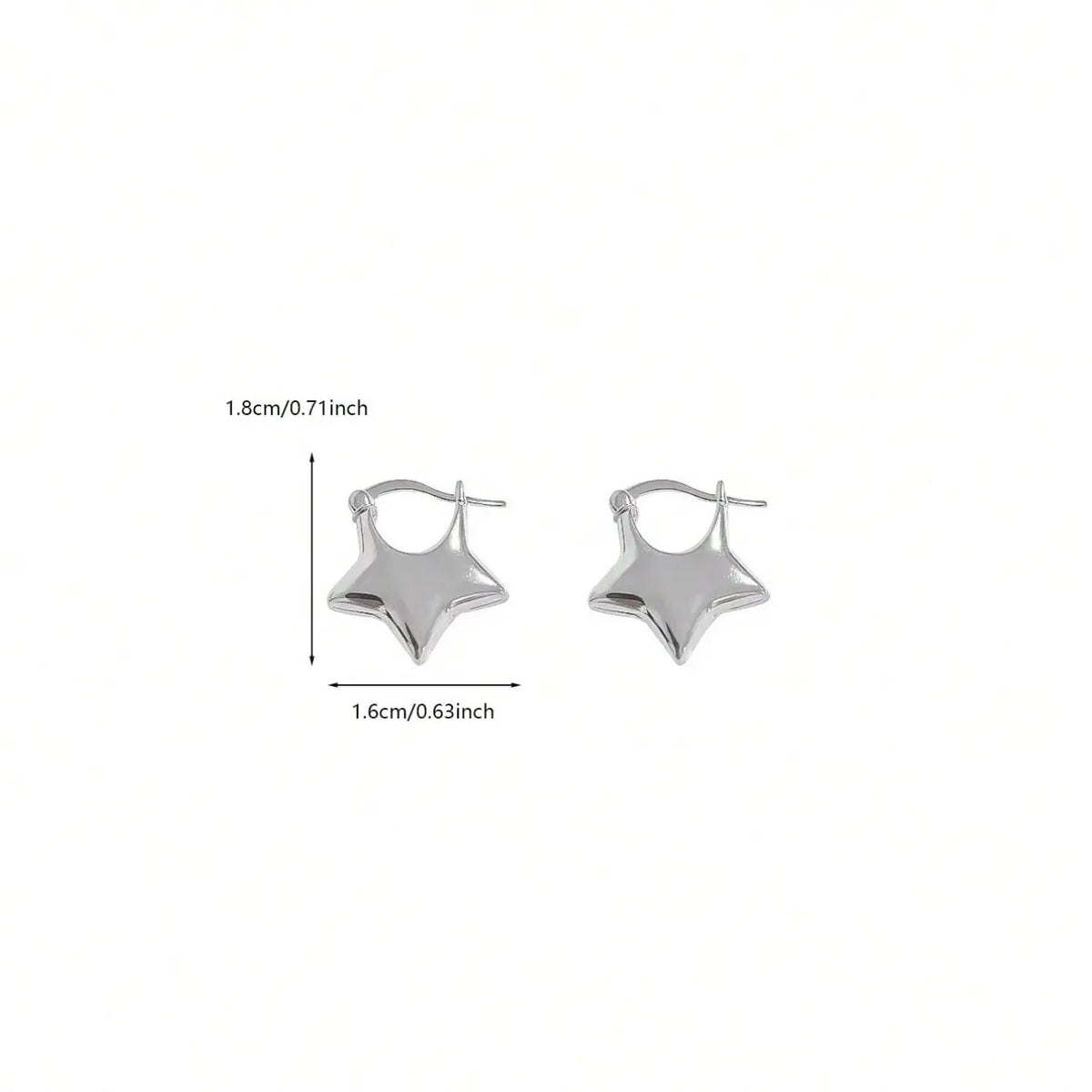 Elegant Star Stud Earrings for Women, Perfect for Daily Wear and Special Occasions, Exquisite Jewelry Gift, Ideal Gift for Mom and Daughter, Fashion Jewelry Party