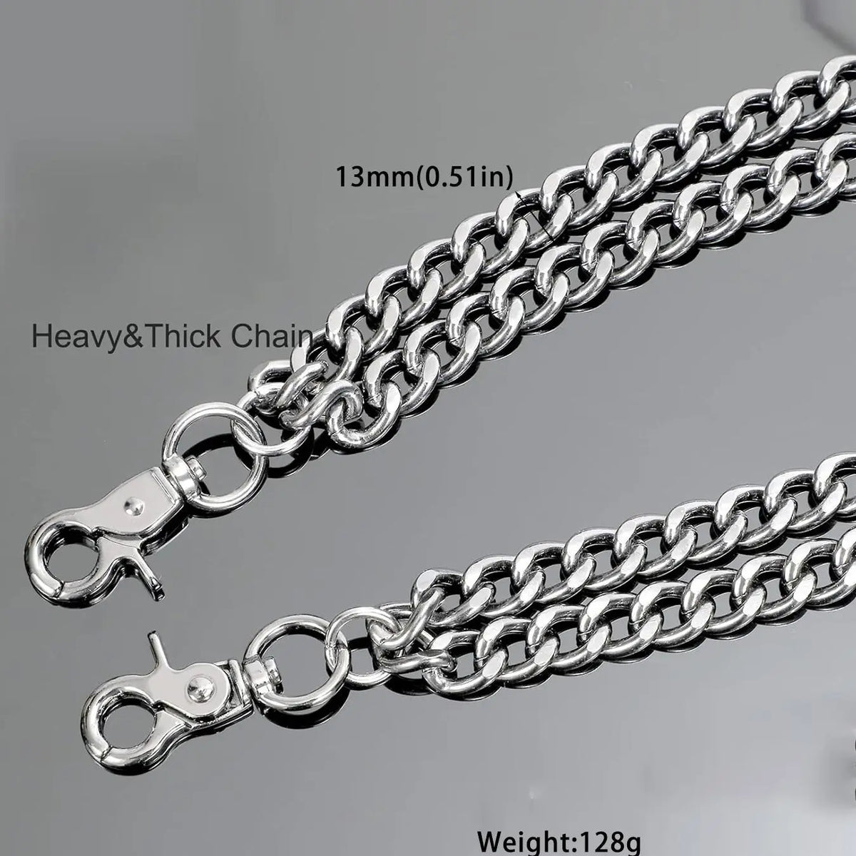 Fashion Chain Keychain, Multi-layer Pants Chain, Adjustable Waist Chain, Punk Rock Motorcycle Style Pants Jeans Chain, Fashion Accessories for Men & Women