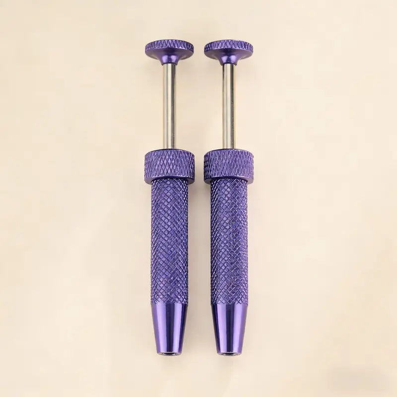Oufer Push-in Style Quad Prong Bead Ball Holder, Body Jewelry Changer Kit 14/16G/18G/20G  for youer for Nose Piercing, Ear Piercing 6.4cm Stainless Steel Geometric Piercing Grabber Tool for Changing Jewelry, Piercing Tools For Jewelry Chnaging