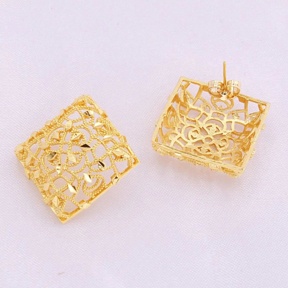 Women's Elegant Geometric Design Jewelry Set, Necklaces Earrings Set, Vintage Pendant Necklace & Earrings & Ring, Fashion Jewelry for Party, Trendy All-match & Exquisite Jewelry for Birthday Gift