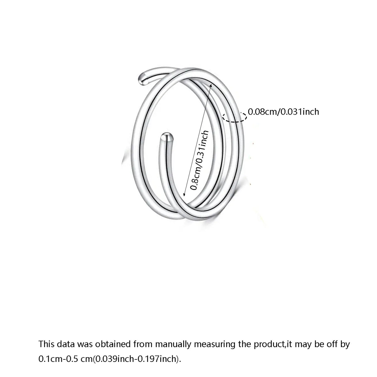 Stainless Steel Nose Ring Set, Durable Nose Piercing Jewelry, Fashion Body Jewelry, Premium Material, Ideal for Daily Wear, Perfect Gift, Nose Rings Set