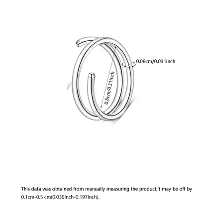 Stainless Steel Nose Ring Set, Durable Nose Piercing Jewelry, Fashion Body Jewelry, Premium Material, Ideal for Daily Wear, Perfect Gift, Nose Rings Set