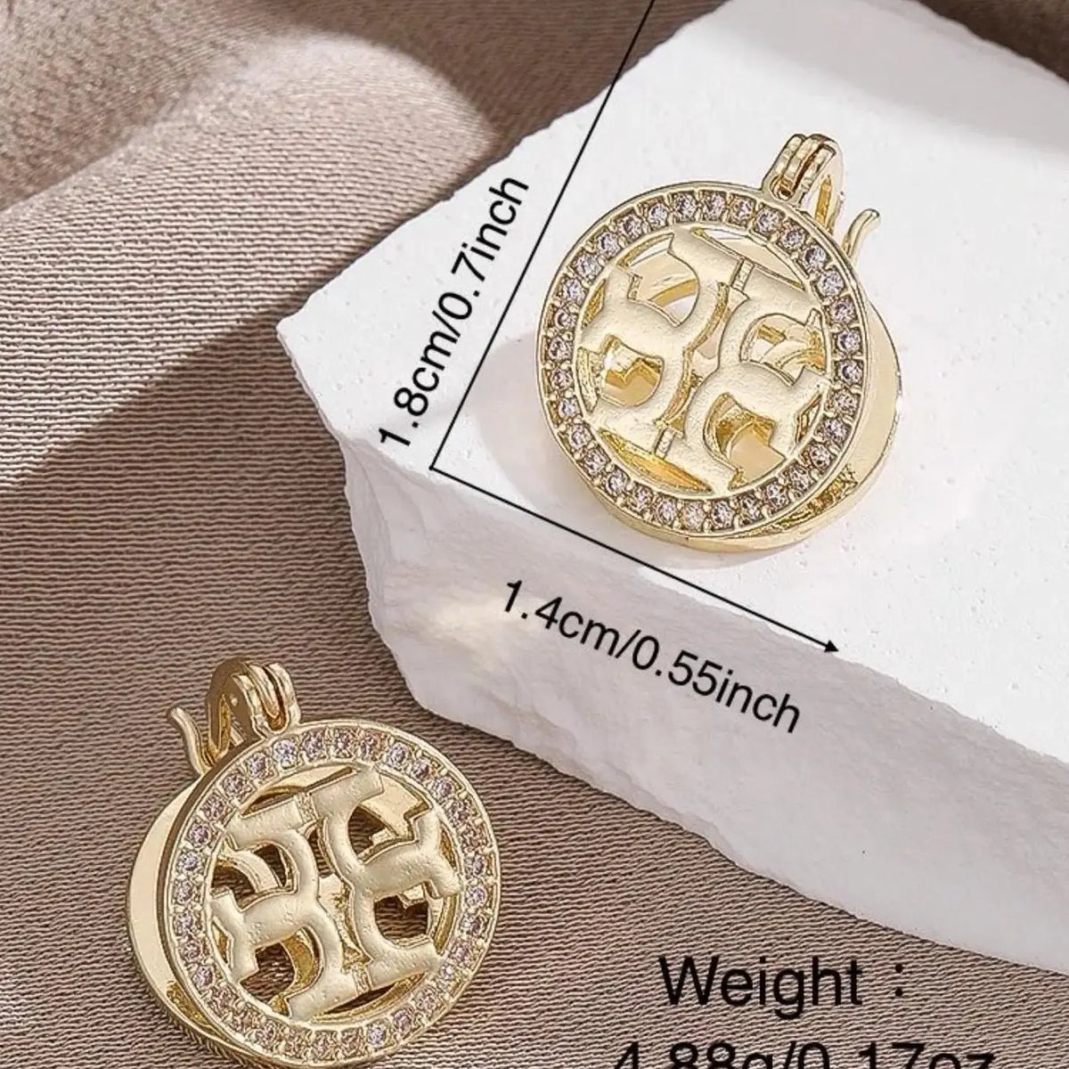 Women's Fashion Earrings Set, Copper Zirconia Ear Cuffs, Elegant Lightweight Design, Versatile Round Cutout Jewelry for Women, Versatile Accessory, Sparkling Ear Jewelry, Circle Shape Earrings, Fashionable Earrings, High Quality Earrings, Earcuff